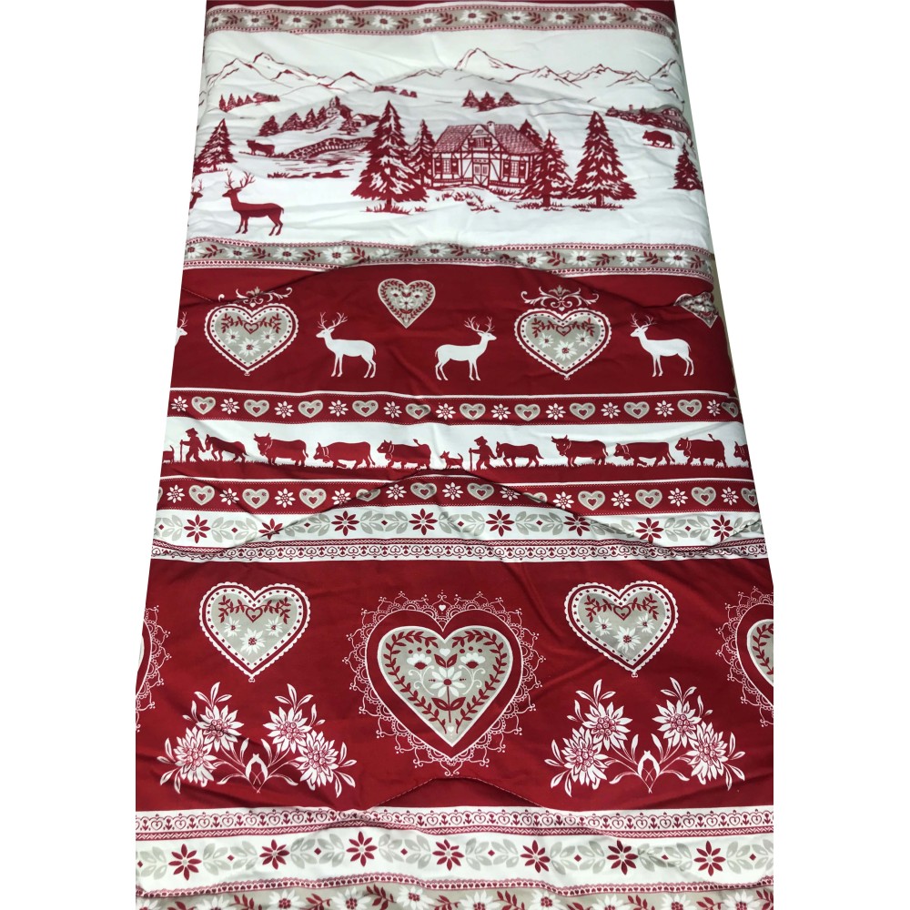 QUILT KOT © Tyrolean DIS. GARDENA made IN ITALY pur coton