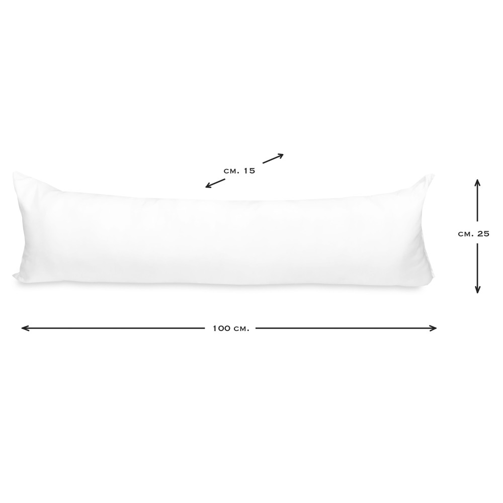 SOFT CYLINDRICAL PREGNANCY PILLOW CM. 100