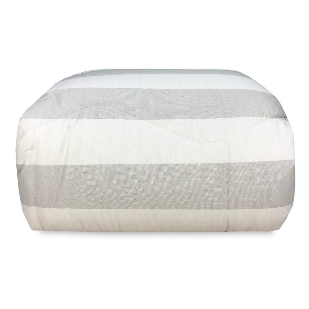 EDREDÓN KOT © DIS. rayas FRANCÉS hecho en Italia PURO ALGODÓN