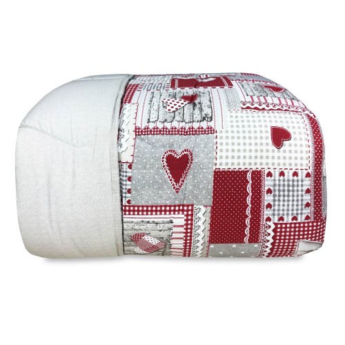 QUILT KOT tyrolean © APRICA ROSSO made in Italy PURE COTTON