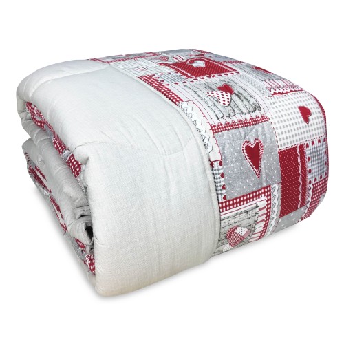 QUILT KOT tyrolean © APRICA ROSSO made in Italy PURE COTTON
