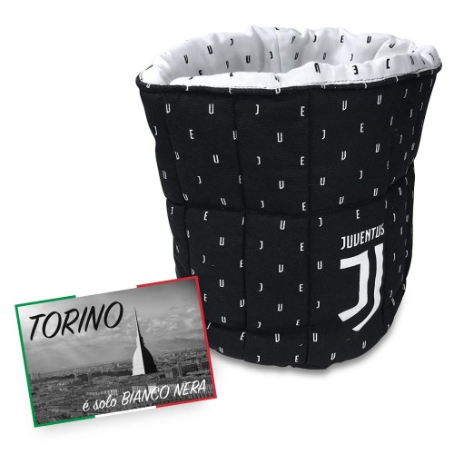BAG HOLDER JUVENTUS and postcard TORINO is