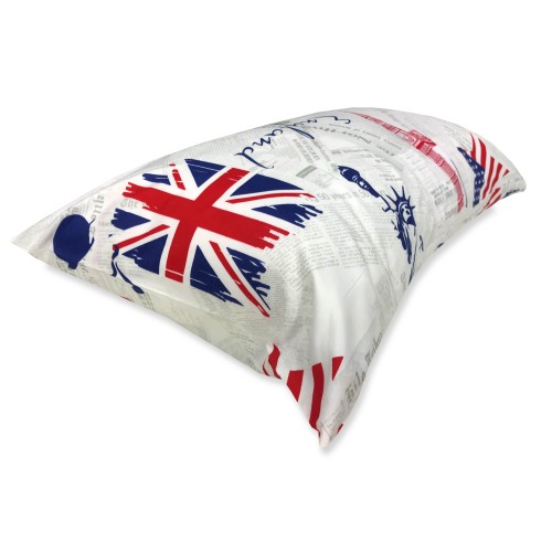 DUVET COVER BRITISH and AMERICAN FLAG APPLE and Sherlock Holmes