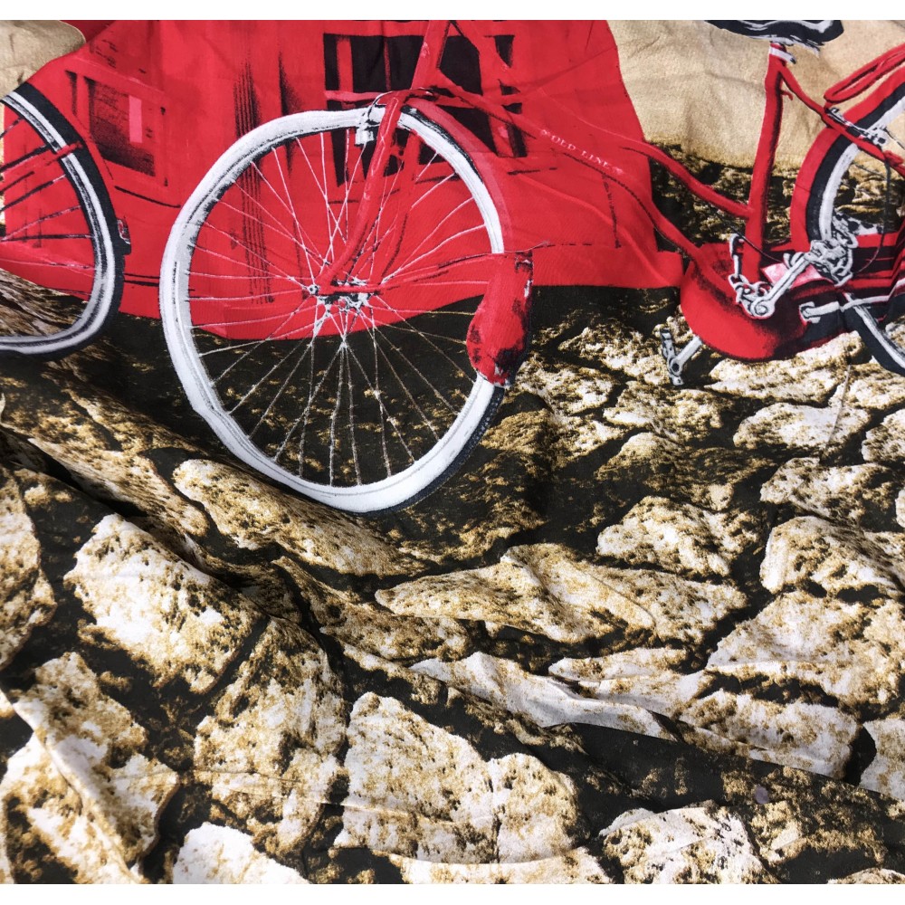 Microfiber duvet cover LONDON ENGLISH BIG BEN TELEPHONE