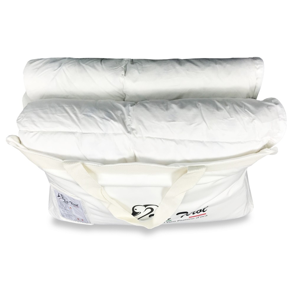 Duvet d'oie 4 saisons 50% duvet d'oie 50% plume d'oie  DOLOMITI Toutes les tailles