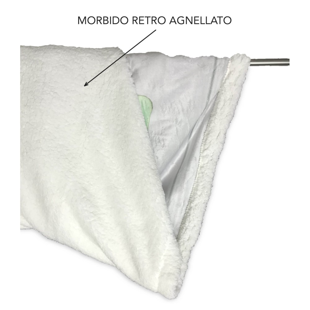 PLAID FLEECE BLANKET SHERPA DIGITAL PHOTOGRAPHIC DOGS IN SUITCASE WITH PILLOW Decor