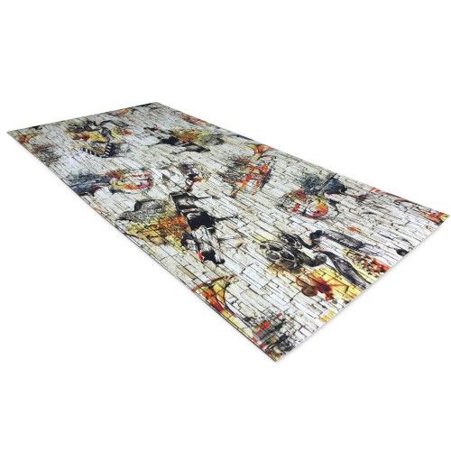 RUG Kitchen runner Non-slip runner MUSICAL INSTRUMENTS made in Italy