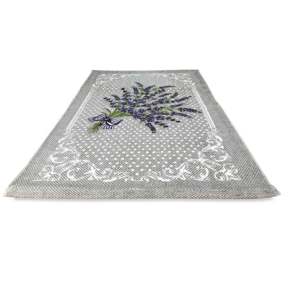PROVENZALE SWEET LAVENDER NON-SLIP KITCHEN RUG