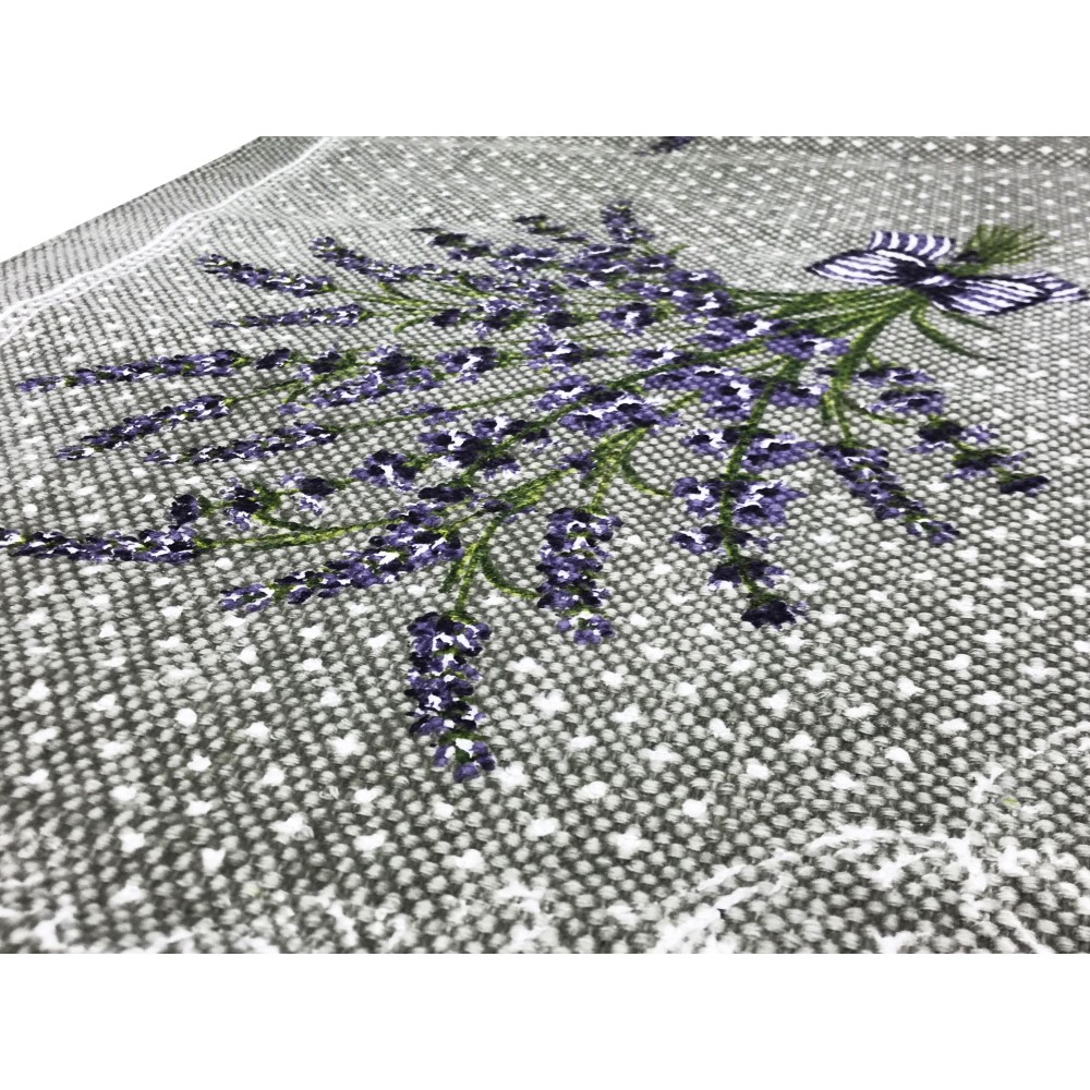 TAPIS DE CUISINE ANTI-DÉRAPANT PROVENÇAL DOUCE LAVANDE