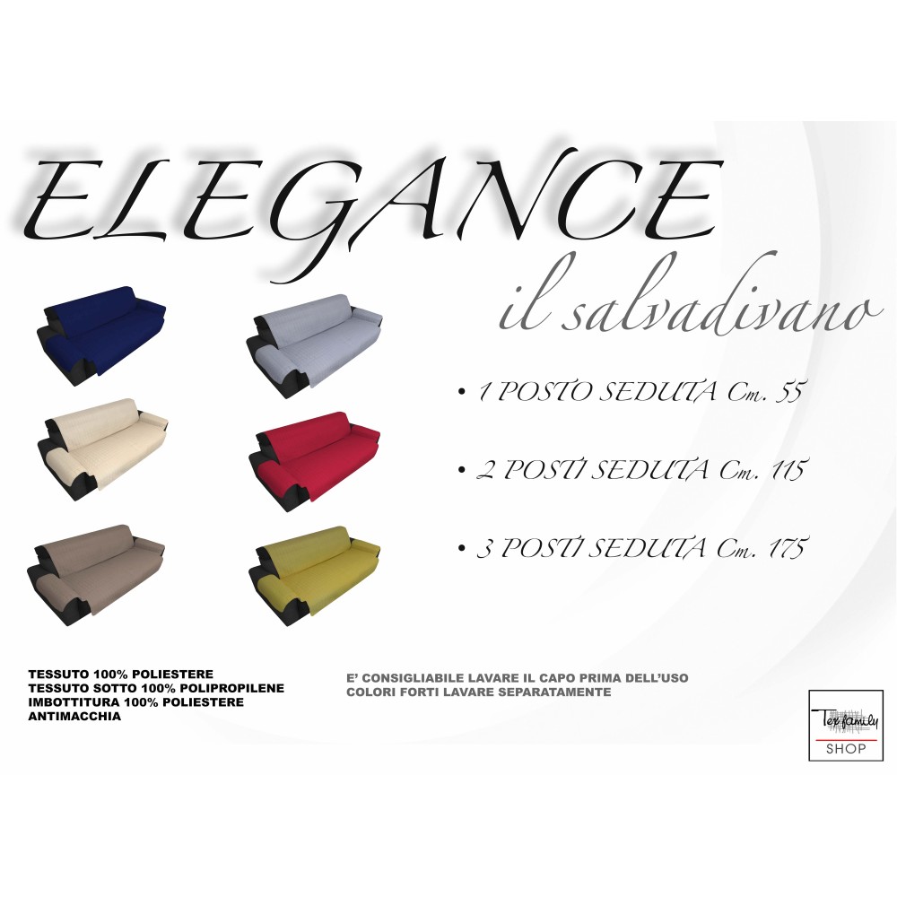 FUNDA DE SOFÁ BX PROTECTOR DE SOFÁ ELEGANCE ACOLCHADO RESISTENTE A LAS MANCHAS CON TAPA LISA BURDEOS