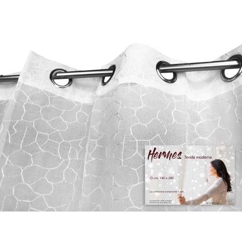 CURTAIN CURTAIN TERMES white cm. 140X280 PACKAGED