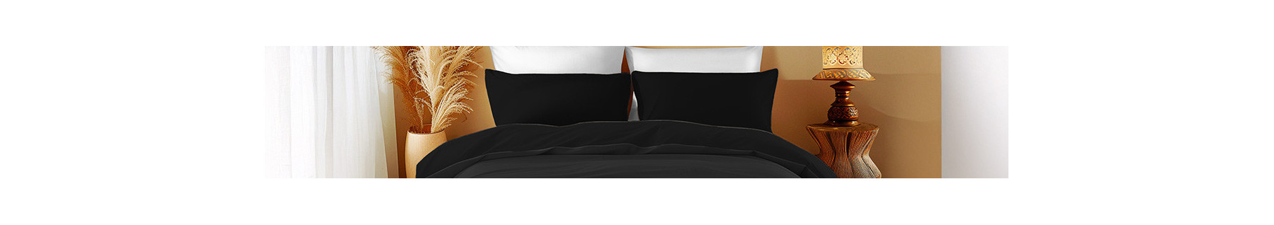 Duvet covers in solid color cotton